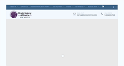 Desktop Screenshot of braininjurynm.org